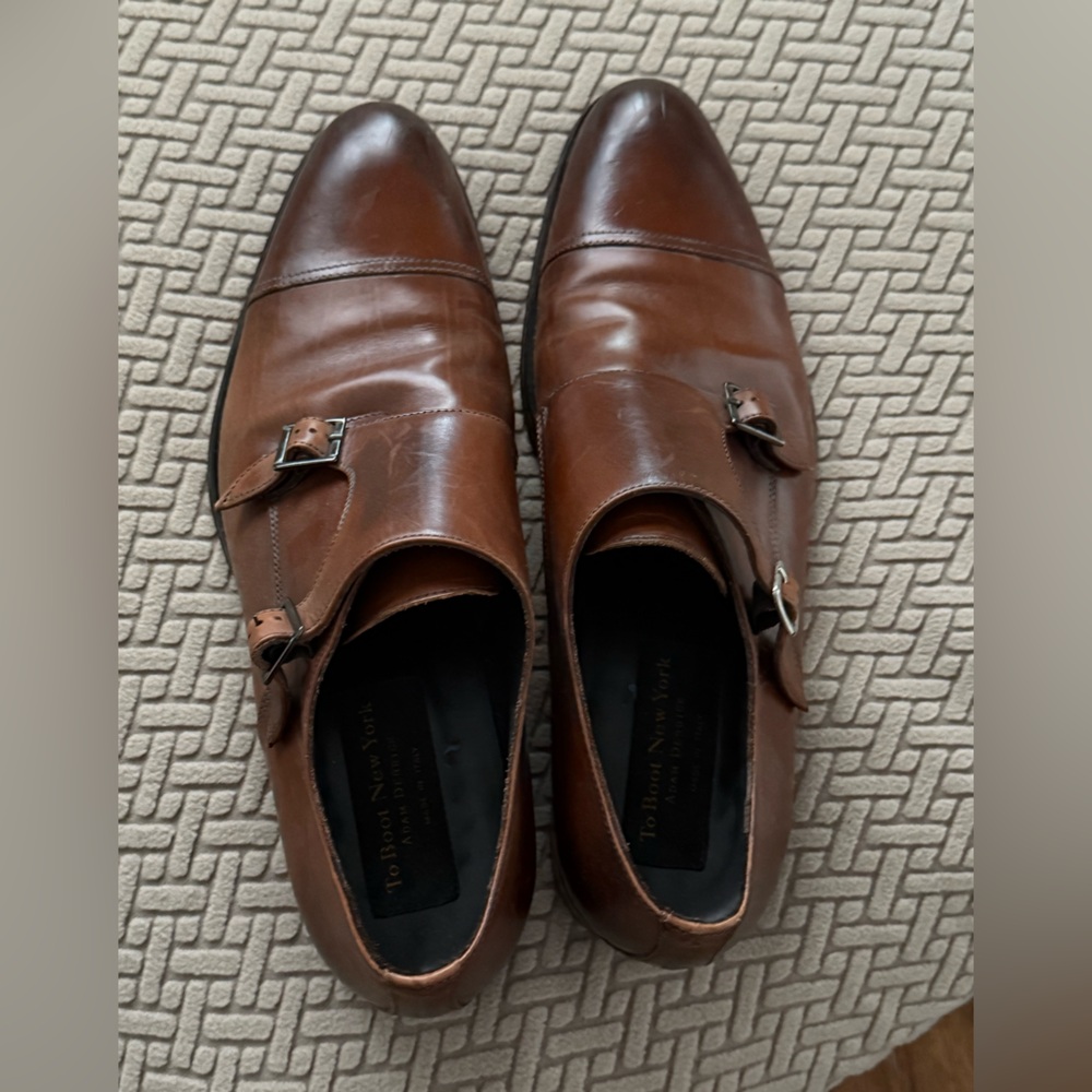To Boot Brown Leather Oxfords Classic Sophistication